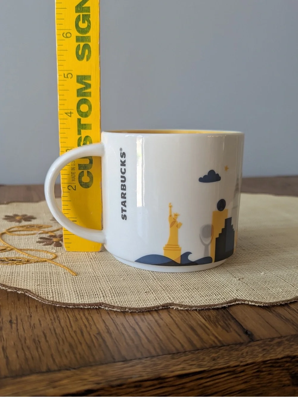 Starbucks NEW YORK City You Are Here Collection Coffee Mug 14oz Cup 2014 Series